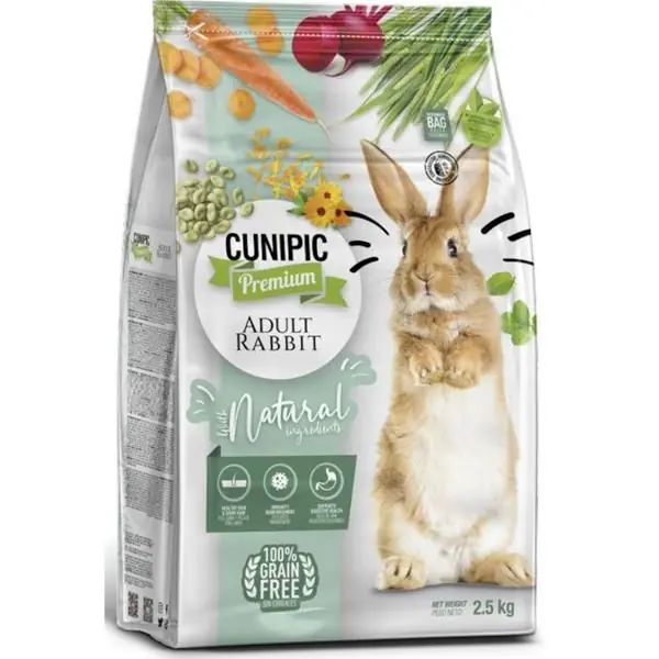 Výprodej Cunipic Premium Rabbit Adult - dospělý králík 2,5 kg