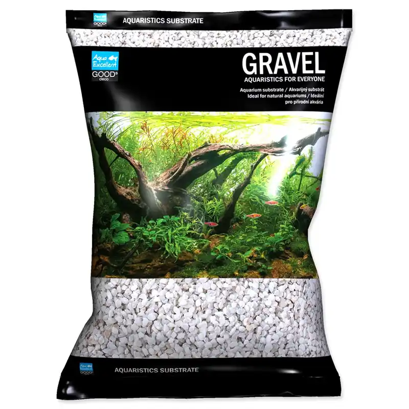 Horká Nabídka Drť AQUA EXCELLENT bílá 2-4 mm (8kg)