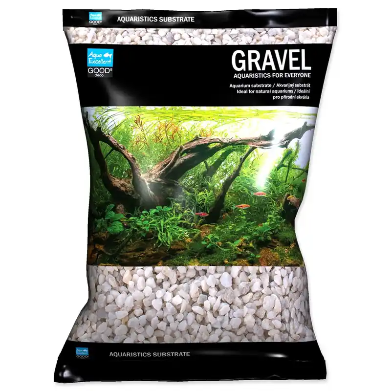 Drť AQUA EXCELLENT bílá 4-8 mm (3kg) Akční Cena