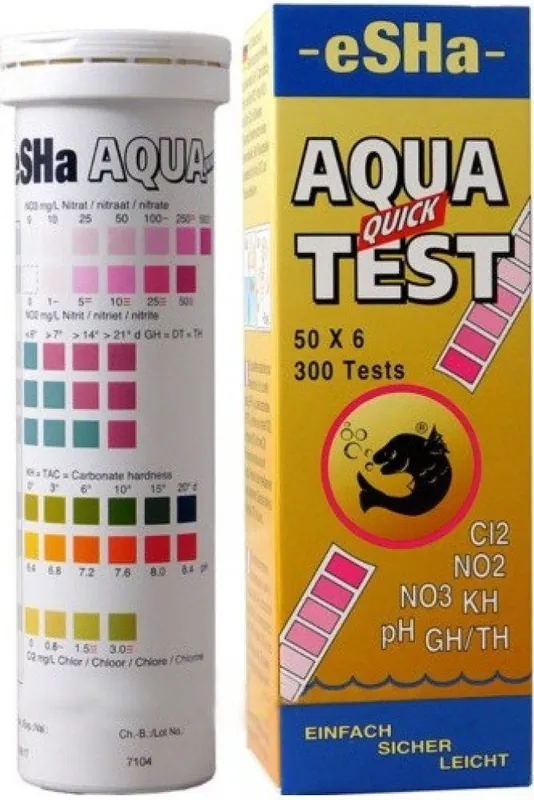 ESHA AQUAQUICK TEST - 50 testů Super Cena