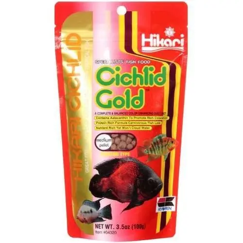 Cenově Výhodný Hikari Cichlid Gold mini, medium, large 57g