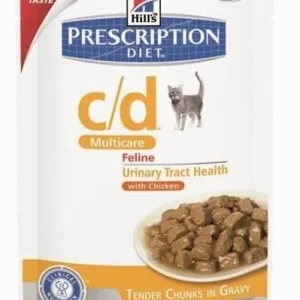 Hill‘s Prescription Diet Feline C/D kaps. Chicken 12 x 85 g Koupit Online