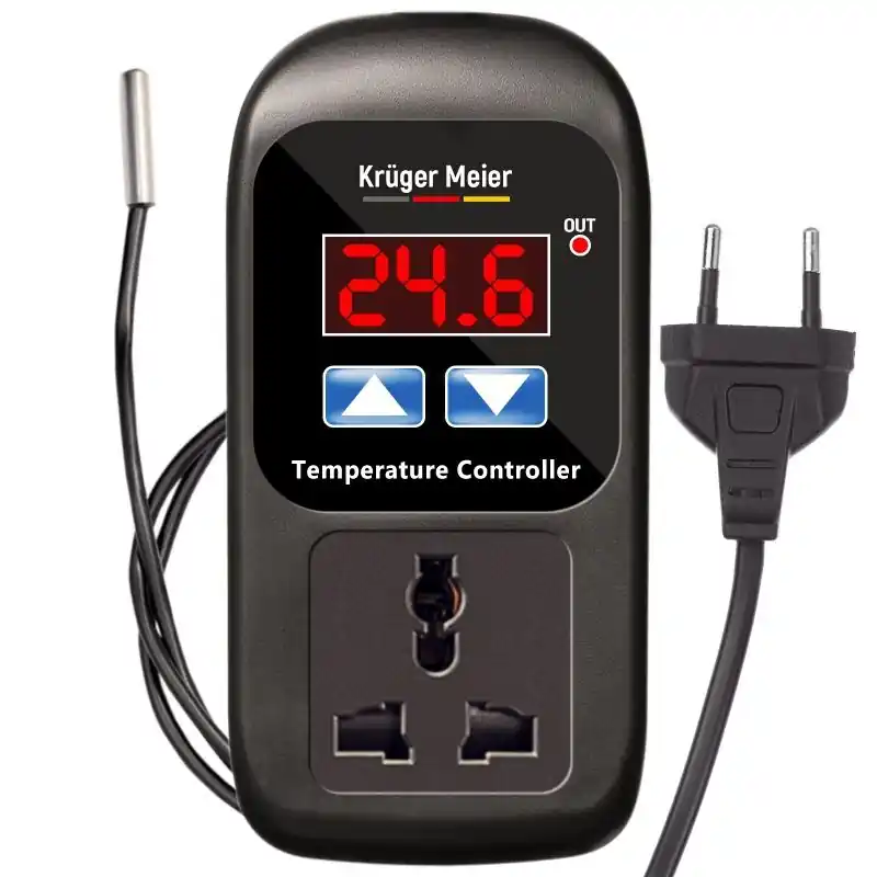 Kruger Meier Carbonne - elektronický termostat Nová Kolekce