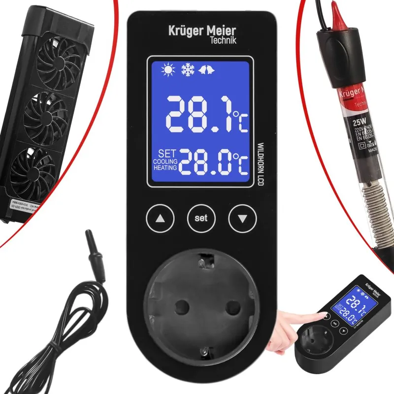 Kruger Meier Wildhorn LCD - termostat Přímo Od Výrobce