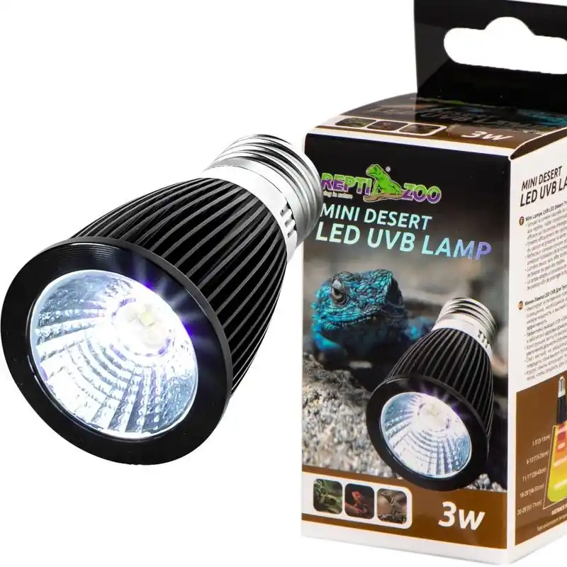 Repti-Zoo LED UVB Lampa Desert - LED UVB 10.0 pouštní žárovka Expresní Doručení