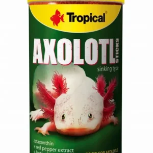 Speciální Cena Tropical, Axolotl Sticks, 250 ml, speciální krmivo pro axolotly mexické a vodní obojživelníky