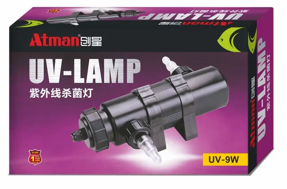 Autentický UV lampa Atman 9W