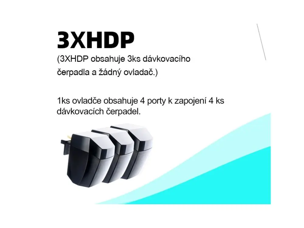 ZETLIGHT - 3 dávkovací čerpadla bez řídící jednotky Aktuální