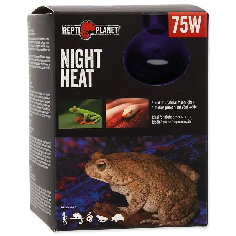 Bezpečná Platba Žárovka REPTI PLANET Moonlight HEAT (75W)