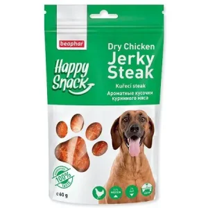 Must-Have Pochoutka BEAPHAR Happy Snack Dog kuřecí steak (60g)