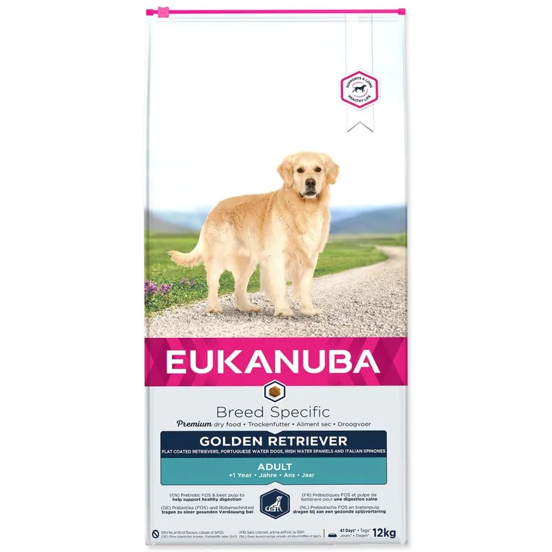 Eukanuba Golden retriever 12 kg Časově Omezené