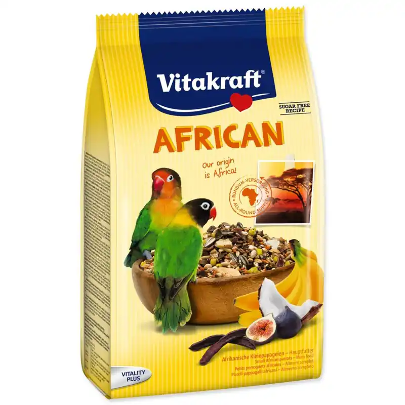 Akce Krmivo Vitakraft African Agapornis 750g
