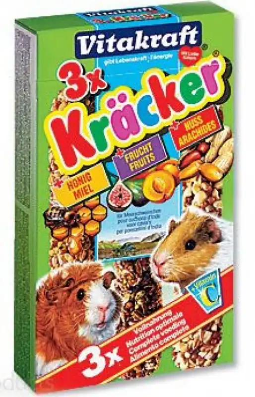 Poslední Šance Kracker Guinea Pig Honey + Fruit + Nut (3ks)