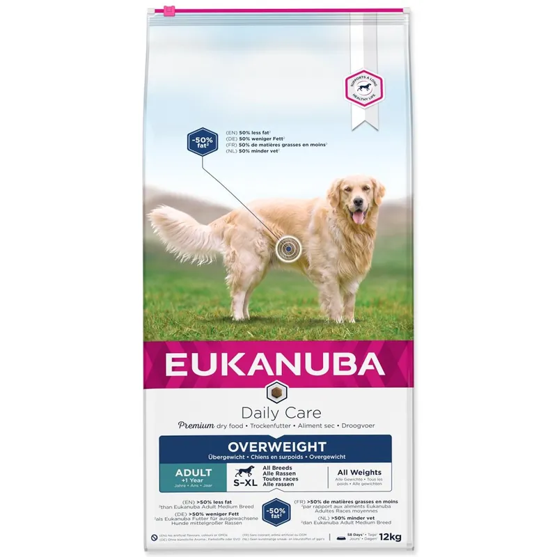 Objednat Nyní Eukanuba Daily Care Excess Weight (12kg)