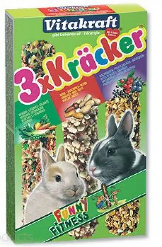 Kracker Rabbit Vegetables + Nuss + Fruit (3ks) Koupit Online