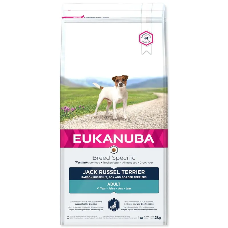 Krmivo EUKANUBA Jack Russell 2kg Sezónní Sleva
