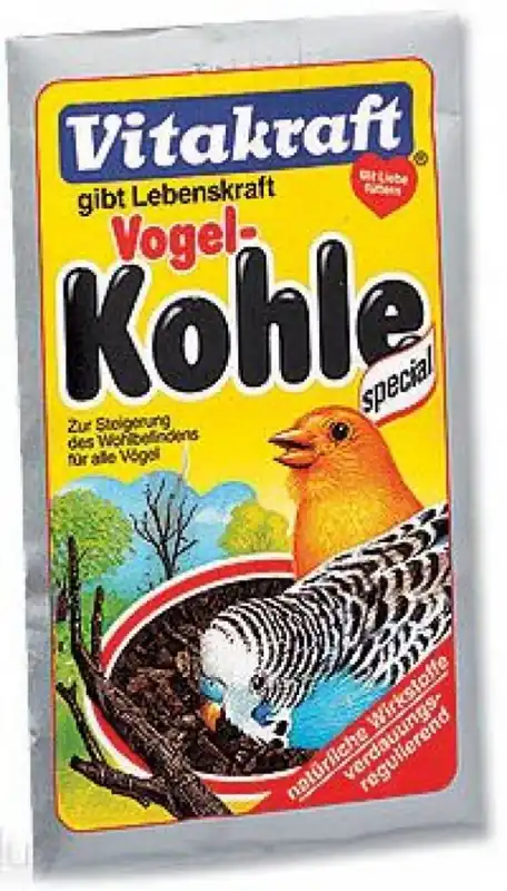 Vogel Kohle (10g) Novinka
