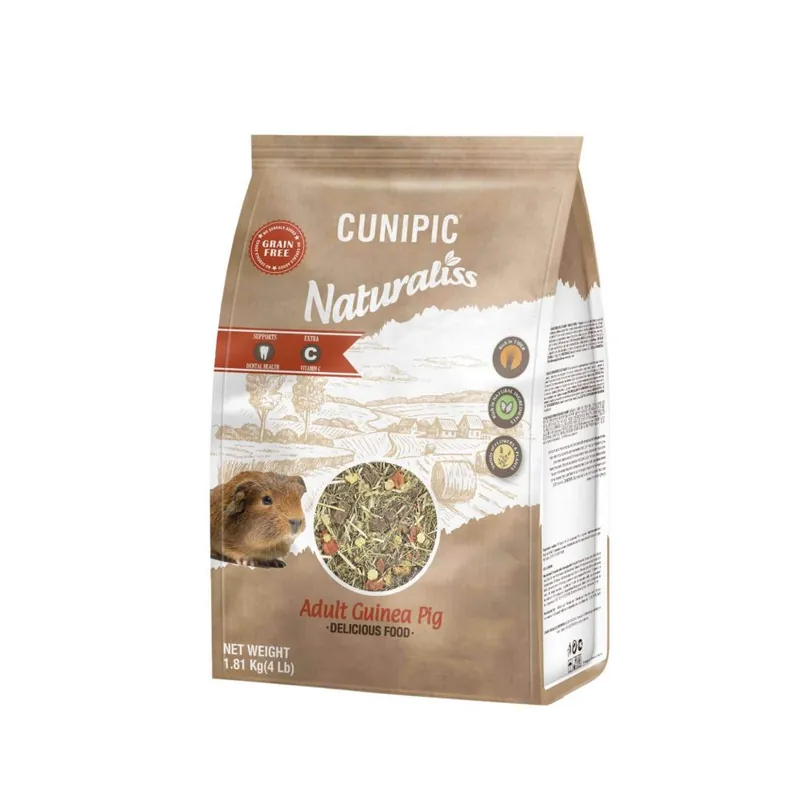 Cunipic Naturaliss Guinea Pig Adult - dospělé morče 1,81 kg Přímo Od Výrobce