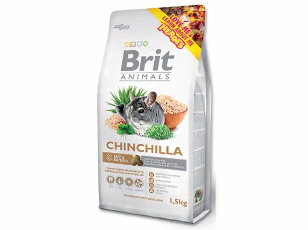BRIT Animals CHINCHILA Complete (1,5kg) Výhodná Nabídka