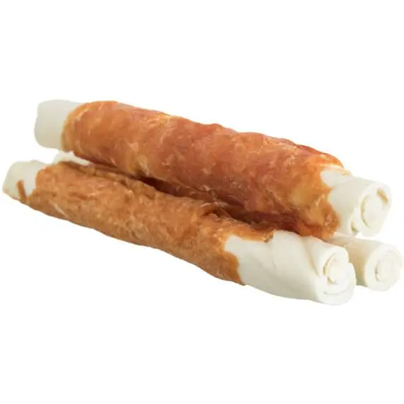 Časově Omezené DENTAfun-tyčinka svázaná kuřecím masem 3ks, 17cm/140g