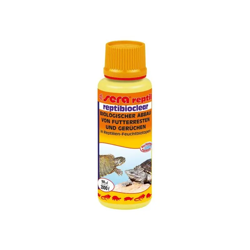 Dokud Zásoby Vydrží Sera Reptibioclear 100 Ml