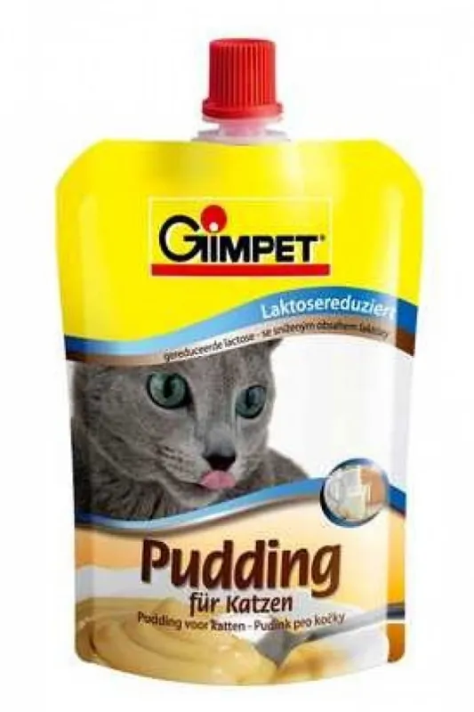 Pudink GIMPET pro kočky vanilkový 150 g Víkendová Akce