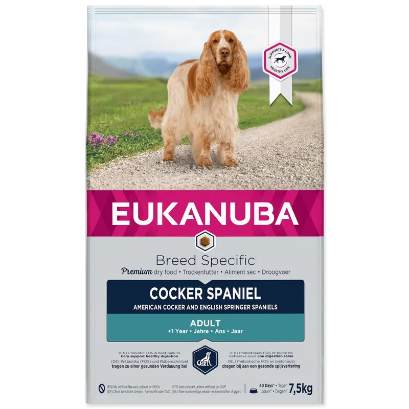 Eukanuba Cocker Spaniel (7,5kg) Odeslání Ihned