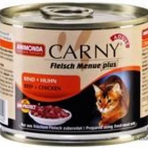 ANIMONDA cat konzerva CARNY rind/huhn 200g Cenově Výhodný