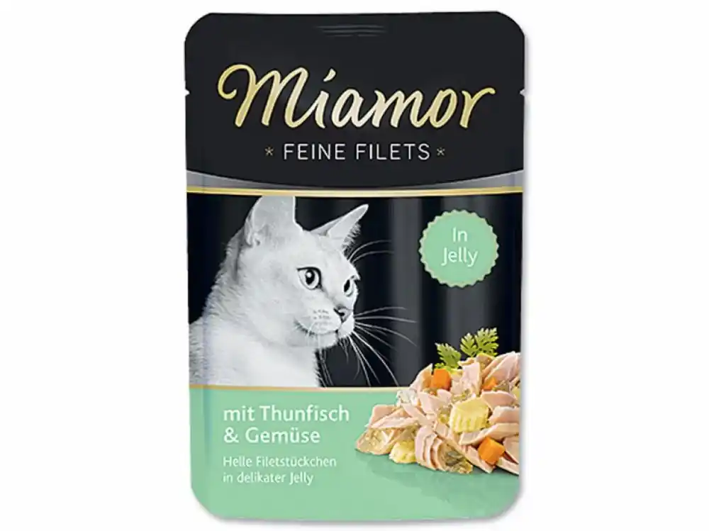 Nakupujte Hned Kapsička Miamor Filet tuňák + zelenina (100g)