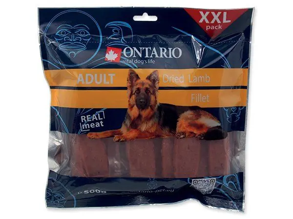 ONTARIO Snack Dry Lamb Fillet (500g) Nejprodávanější