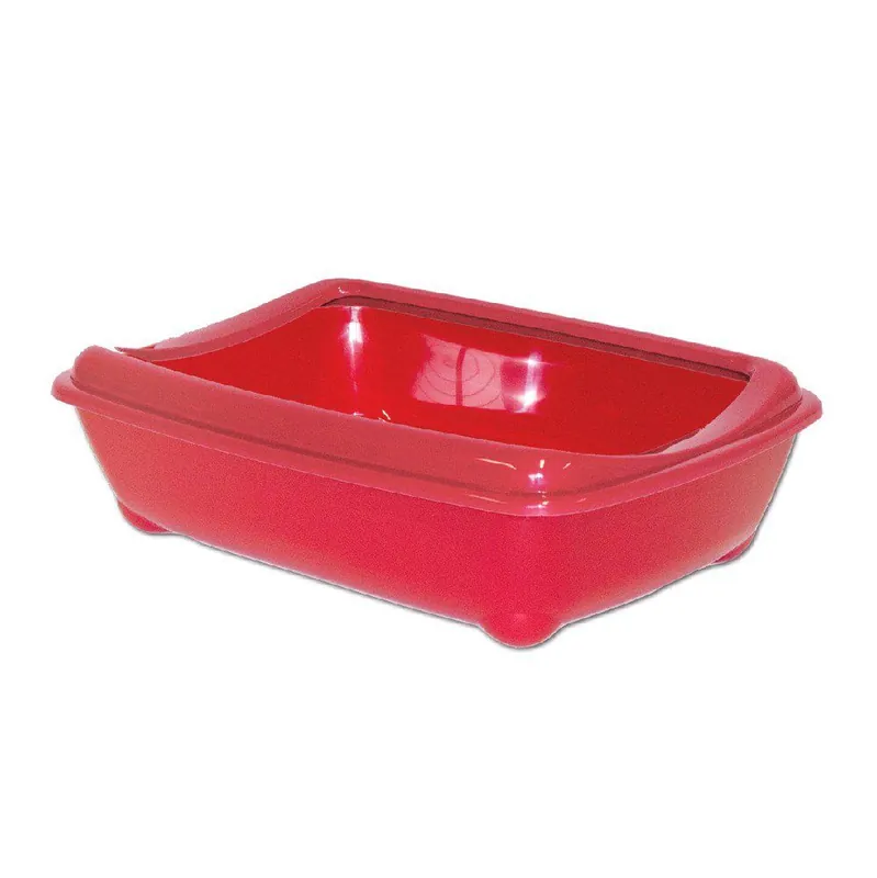 Objednat Nyní WC Arist-o-cat červené s okrajem, 50 cm