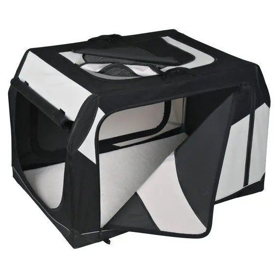 Transportní nylonový box Vario L 99x67x71/61 cm černo-šedý Pouze Dnes