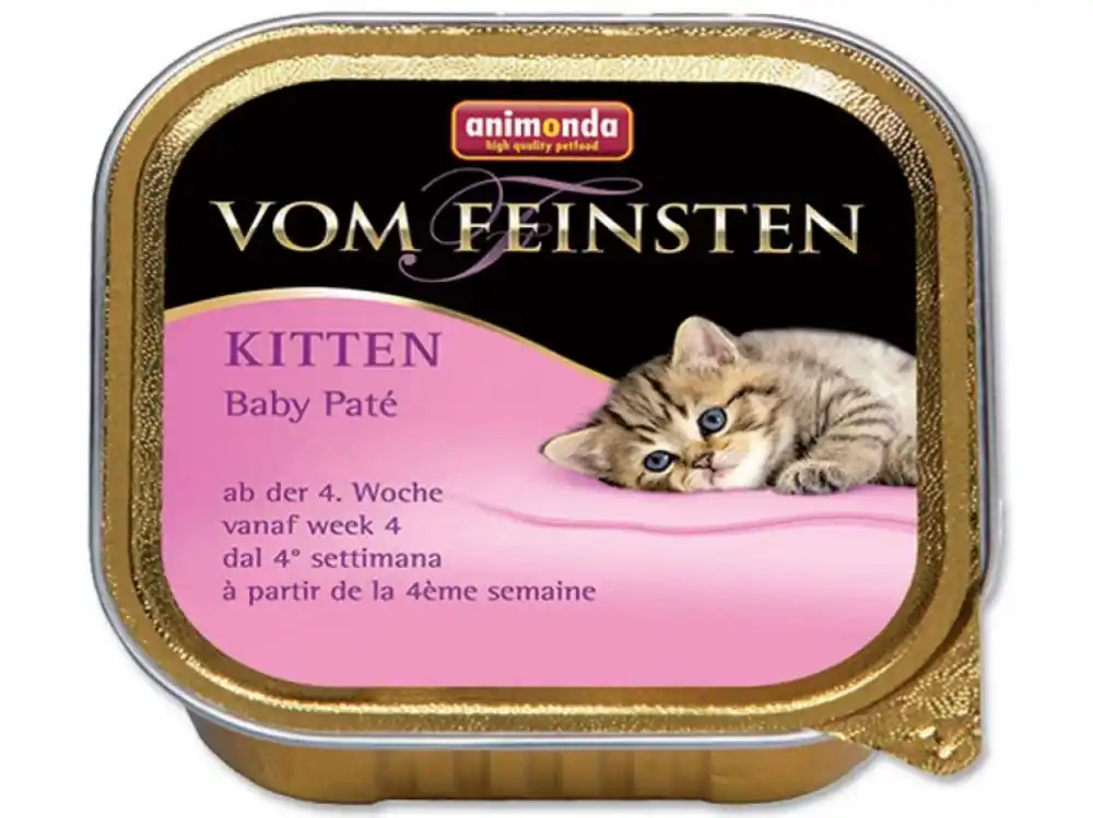 Nová Kolekce Paštika ANIMONDA Vom Feinsten kitten baby pate (100g)