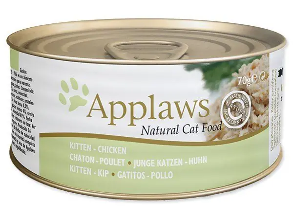 Bezpečná Platba Konzerva APPLAWS Kitten Chicken (70g)