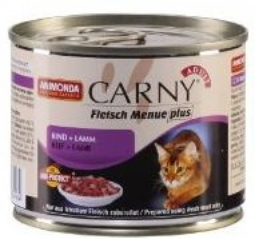 ANIMONDA cat konzerva CARNY rind/lamm 200g Cenový Hit