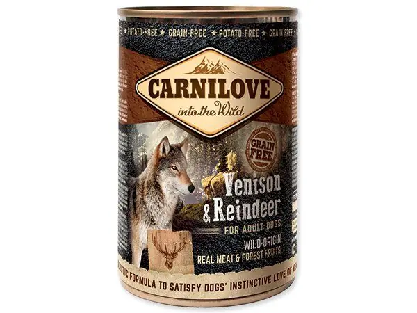 Hit Sezóny CARNILOVE Wild Meat Venison & Reindeer 400g ()