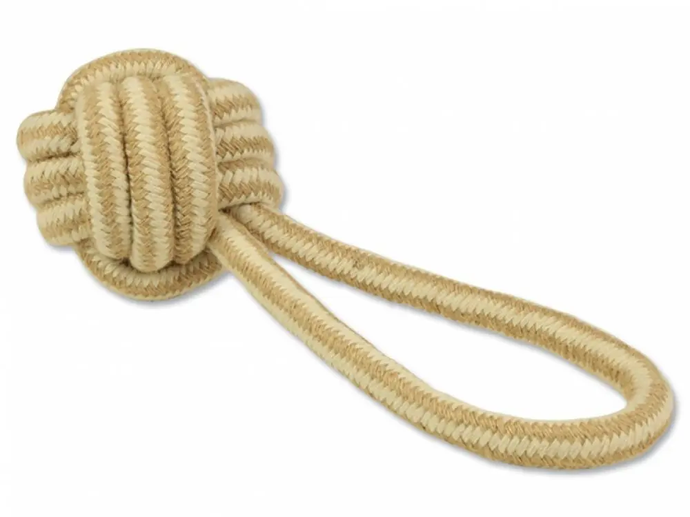 Cenová Bomba Přetahovadlo DOG FANTASY Juta míč házecí krátký 28 cm (1ks)
