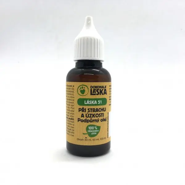 Láska 56 - Proti strachu a úzkosti 30 ml - olej k vetření do kůže Oblíbený