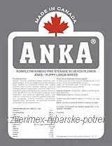 Top Prodej ANKA dog PUPPY LARGE 10kg
