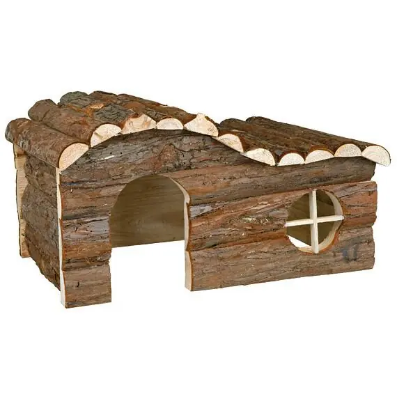 Zlevněný Dřevěný dům HANNA pro králíka 43x22x28cm TRIXIE