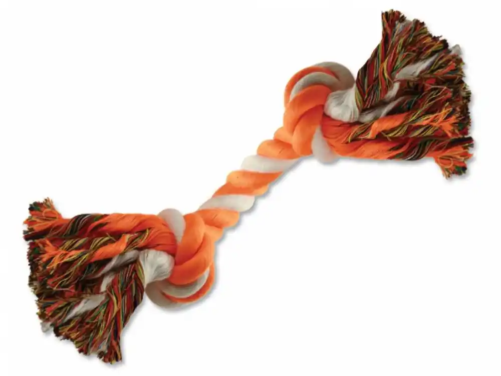 Uzel DOG FANTASY bavlněný oranžovo-bílý 2 knoty 30 cm (1ks) Objednat Nyní