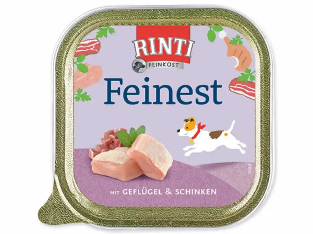 Vanička RINTI Feinest drůbež + šunka 150g Autentický