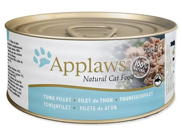 Konzerva APPLAWS Cat Tuna Fillet (70g) Jen Po Omezenou Doba
