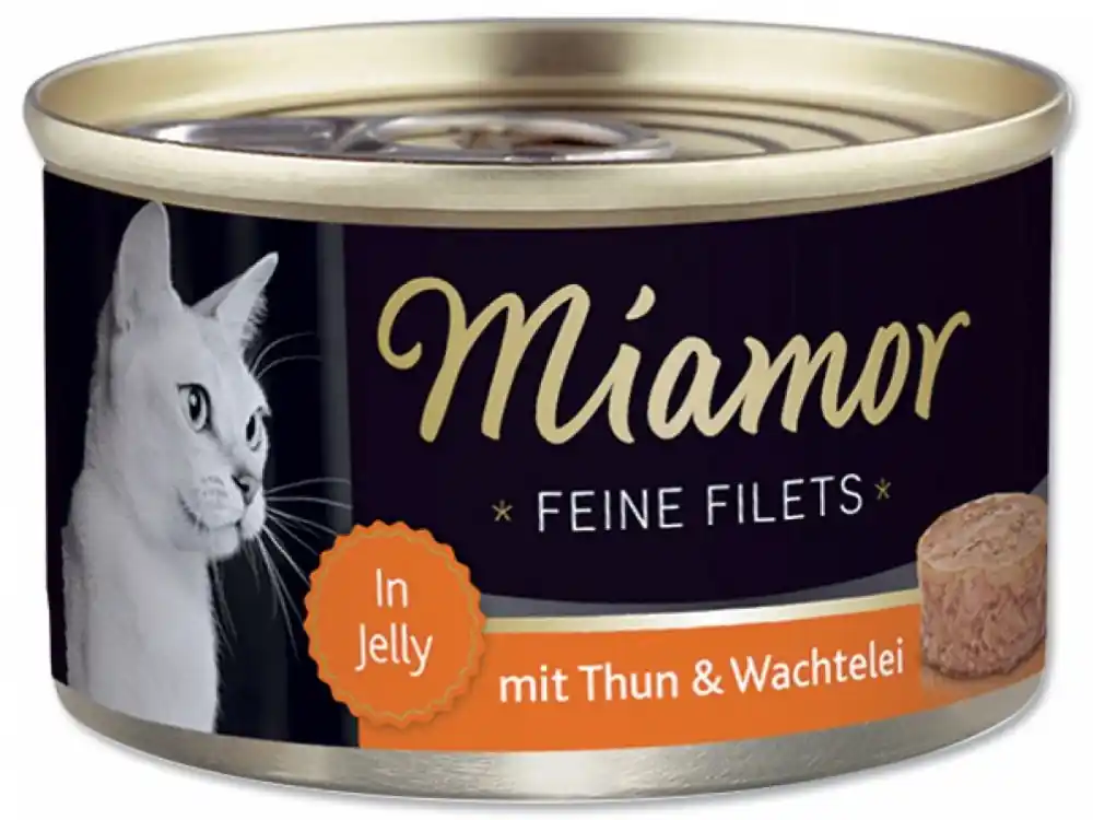 Konzerva MiamorFilet tuňák + křepelčí vejce (100g) Levný