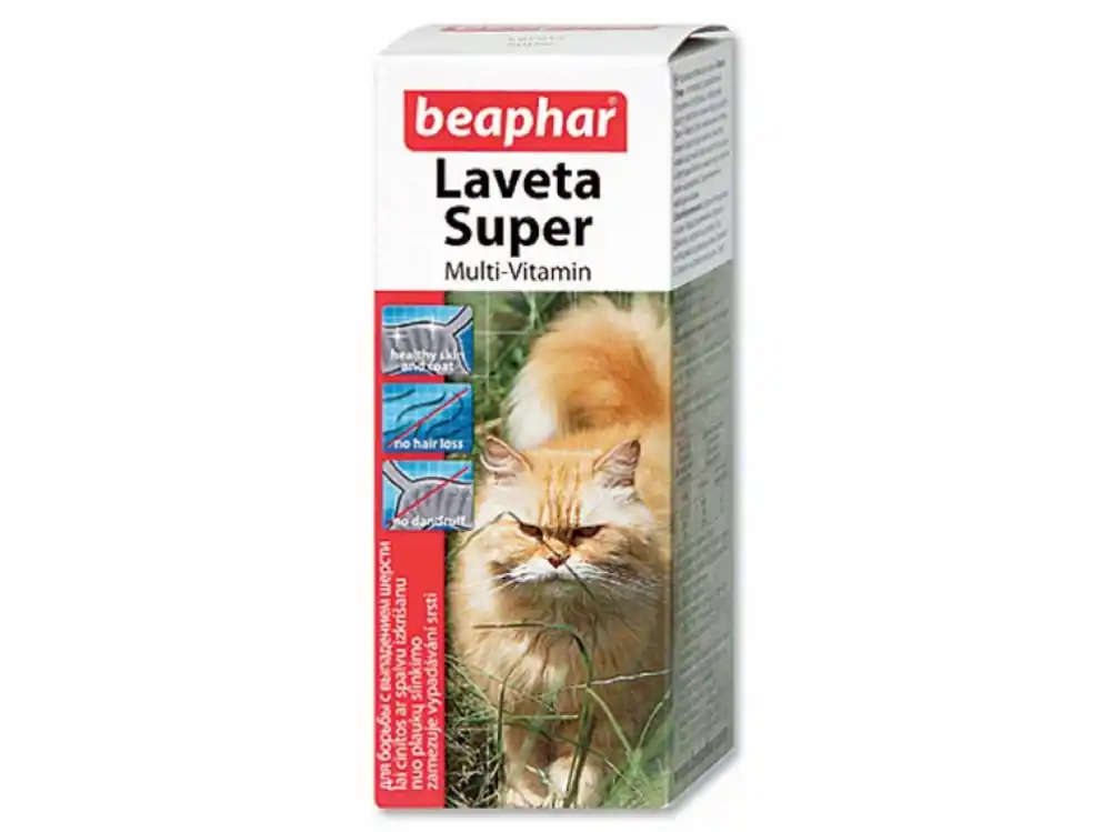 Speciální Cena Laveta Super pro kočky na srst (50ml)
