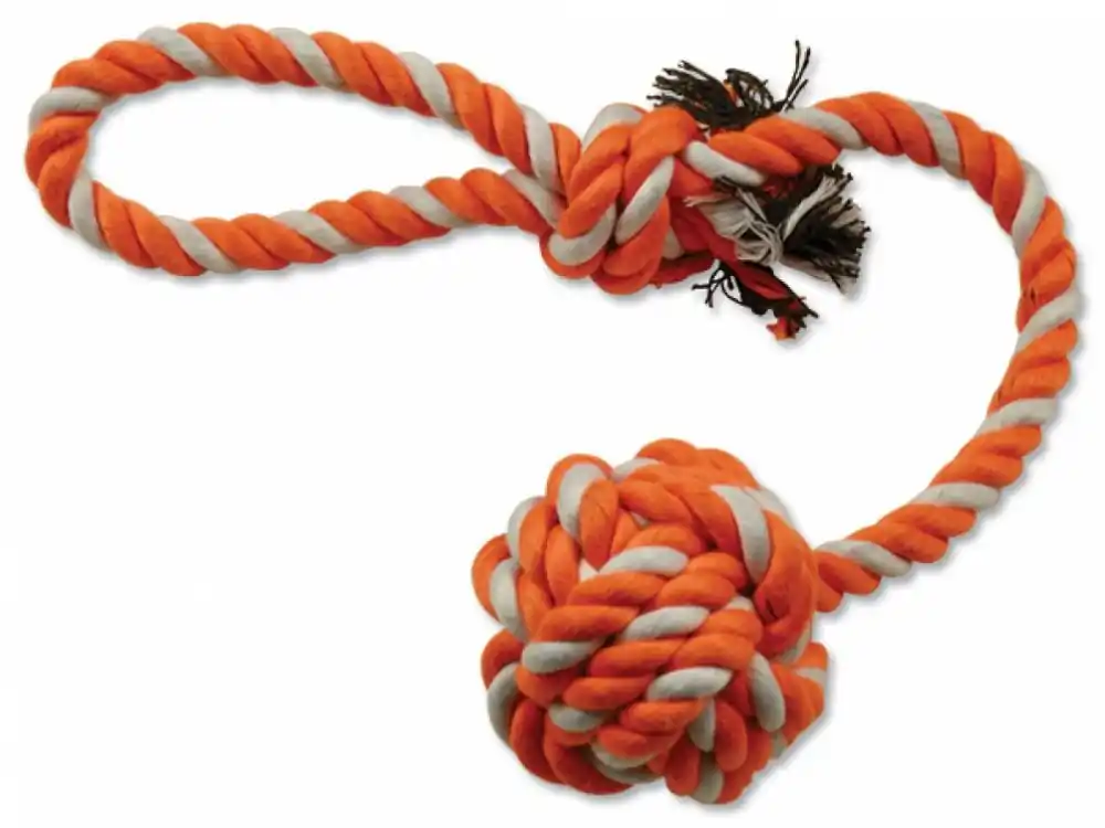 Kup Teď Přetahovadlo DOG FANTASY házecí oranžovo-bílé 35 cm (1ks)