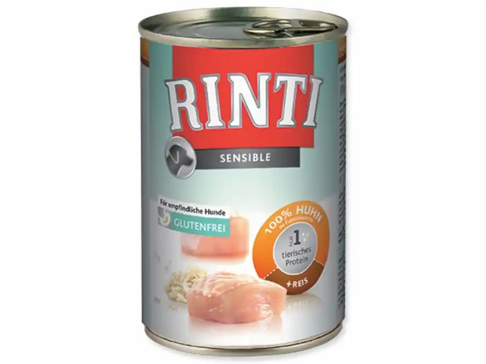 Nakupujte Hned Konzerva RINTI Sensible kuře + rýže (400g)