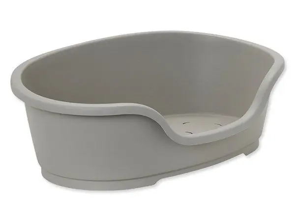 Tovární Cena Pelíšek DOG FANTASY plastový šedý 60 cm (1ks)