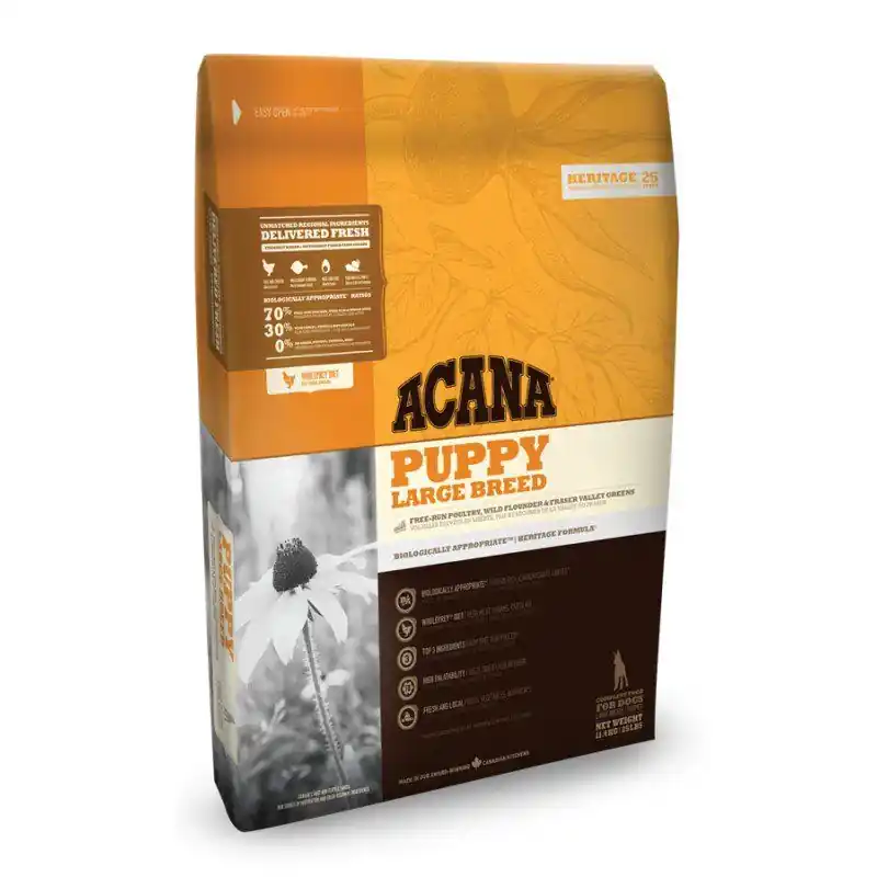 ACANA dog PUPPY LARGE HERITAGE 17 kg Poslední Šance