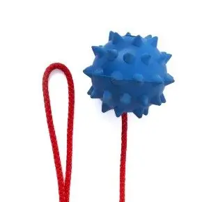 Přímo Od Výrobce Míček ježek 9 cm, odolná (gumová) hračka z tvrdé gumy